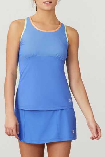 Fila Femme Colorful Play Full Coverage Tank Ampb/Grna/Grna Fila France VBE-493120